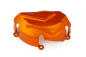 Preview: Motorschutz KTM 790 / 890 von Evotech SRL linke Seite - Orange
